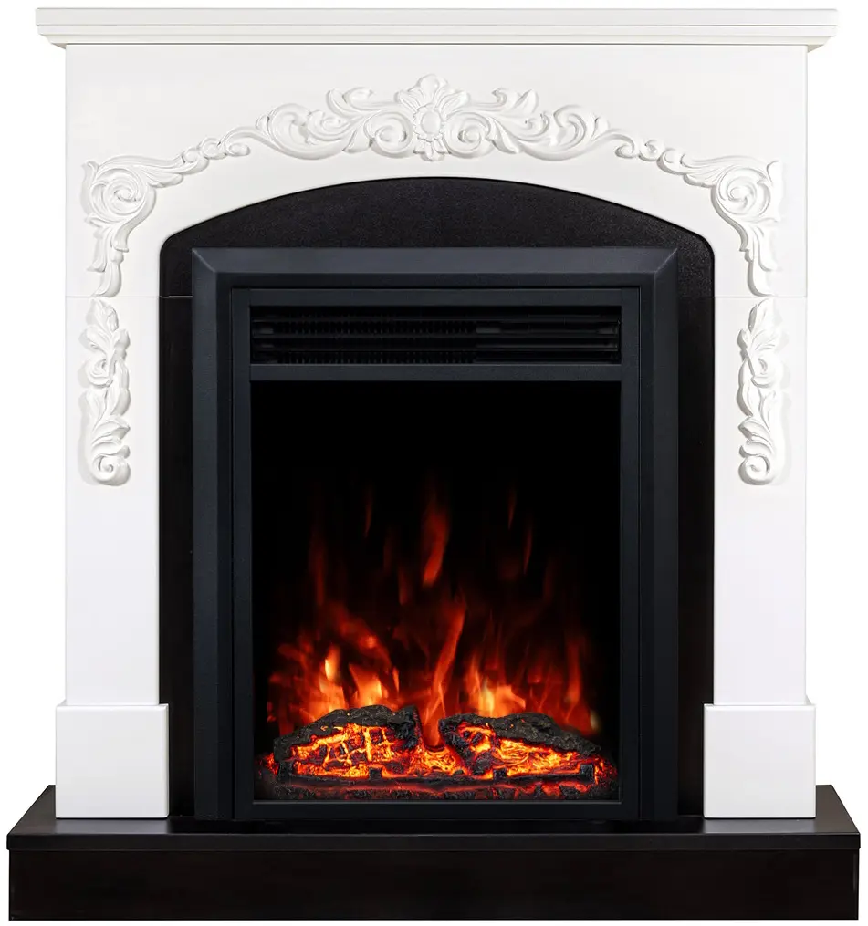 Semineu Art Flame Casanova & Cris (White)