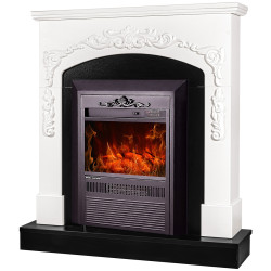 Semineu Art Flame Casanova & Cristina (White) Thumb