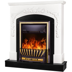 Semineu Art Flame Casanova & Meridian (White) Thumb
