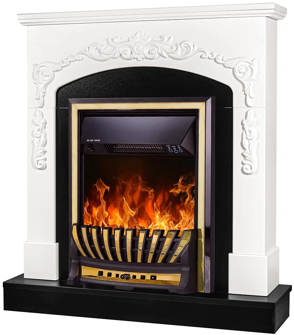 Semineu Art Flame Casanova & Meridian (White) - 2