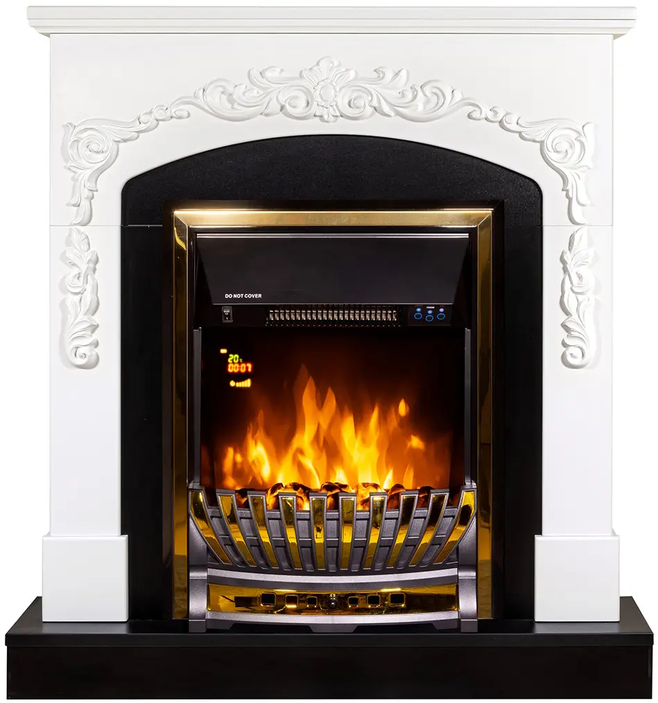 Semineu Art Flame Casanova & Meridian (White)