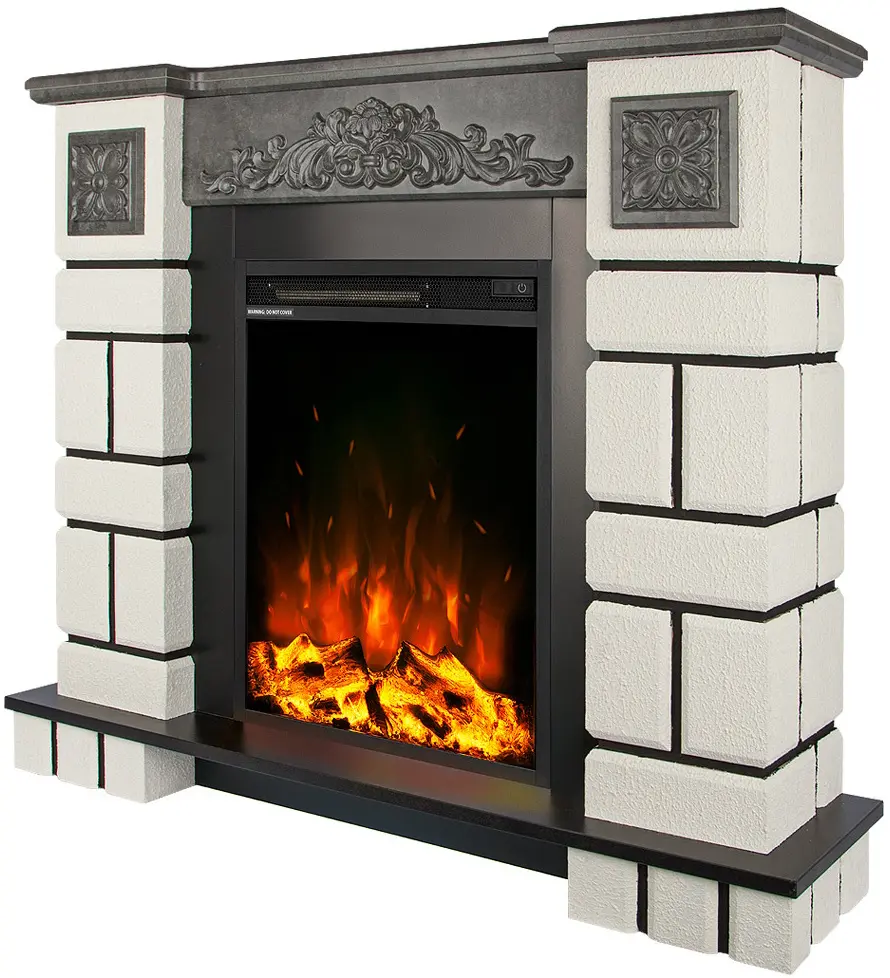 Каминокомплект Art Flame Cascade & Miriam (Dark Grey) - 2