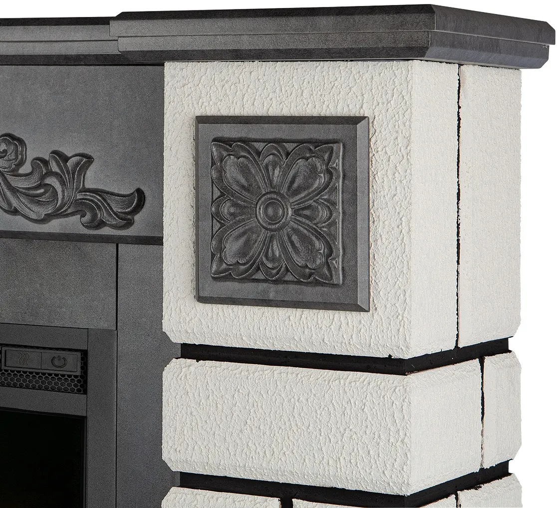 Каминокомплект Art Flame Cascade & Miriam (Dark Grey) - 3