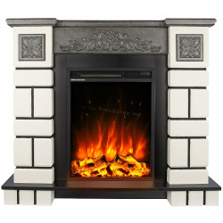 Каминокомплект Art Flame Cascade & Miriam (Dark Grey)