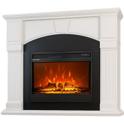 Каминокомплект Art Flame Cassandra & Mirabella (White/Black) Thumb