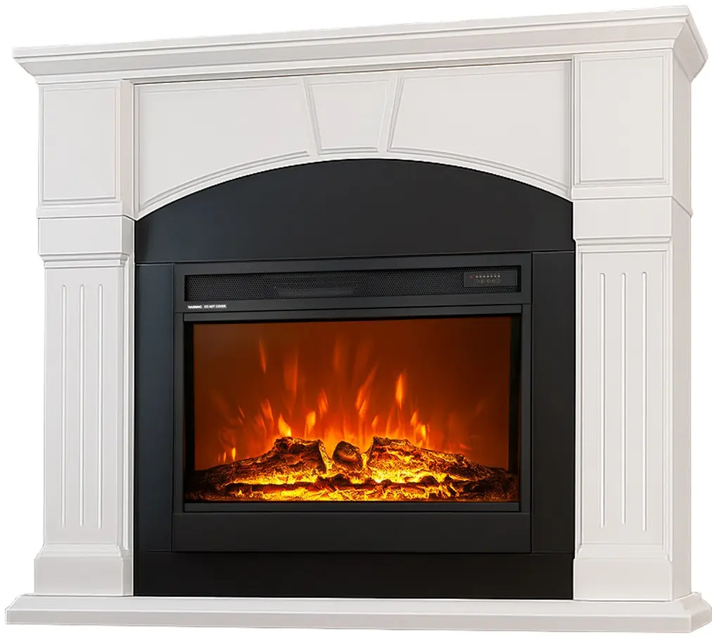 Каминокомплект Art Flame Cassandra & Mirabella (White/Black) - 2