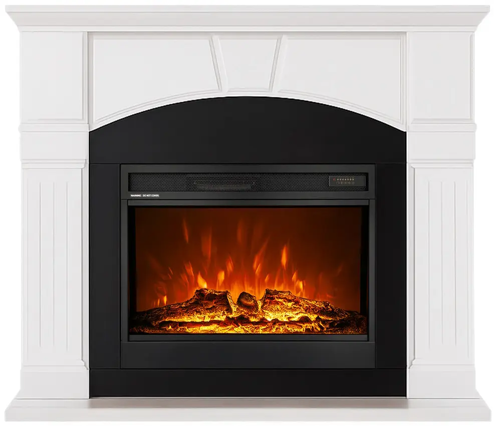 Каминокомплект Art Flame Cassandra & Mirabella (White/Black)