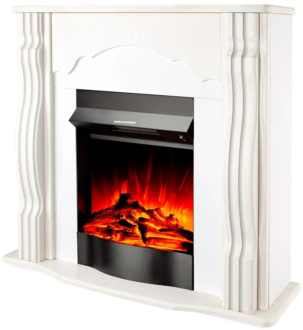 Каминокомплект Art Flame Clasic & Corsica (White) - 2