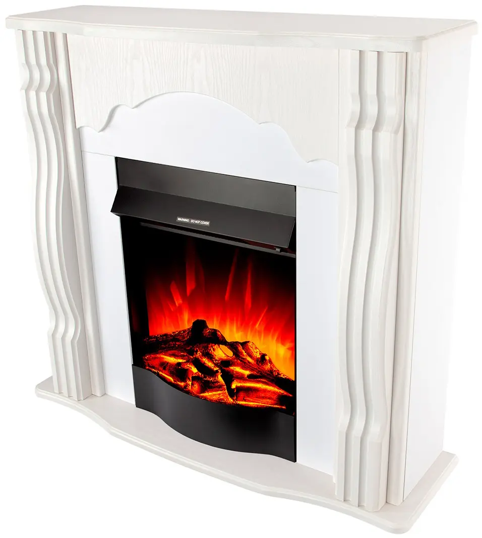 Каминокомплект Art Flame Clasic & Corsica (White) - 3