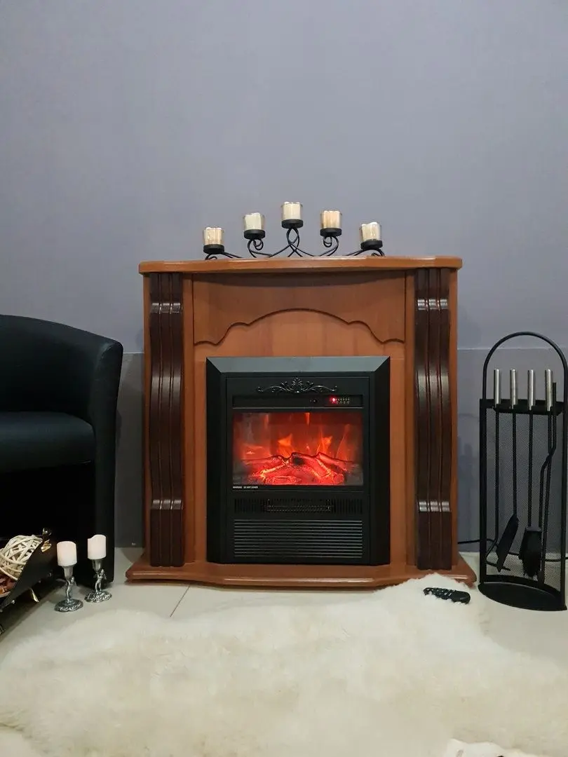 Каминокомплект Art Flame Clasic & Cristina (Dark Walnut)
