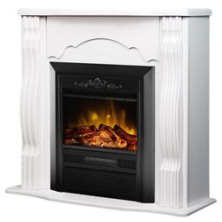 Semineu Art Flame Clasic & Cristina (White) Thumb