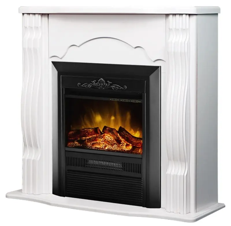 Semineu Art Flame Clasic & Cristina (White)