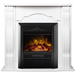 Semineu Art Flame Clasic & Cristina (White)