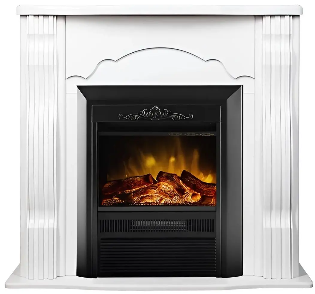 Semineu Art Flame Clasic & Cristina (White)