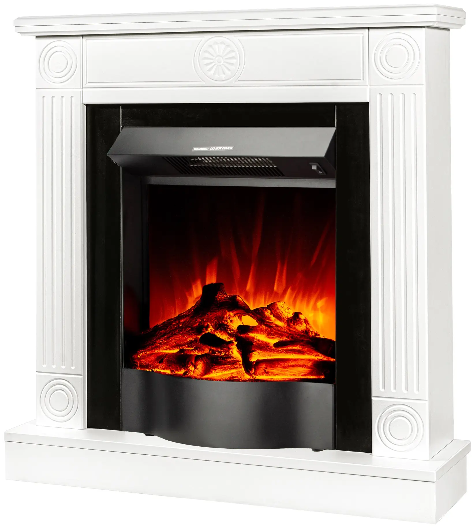 Каминокомплект Art Flame Donald & Corsica (White) - 2