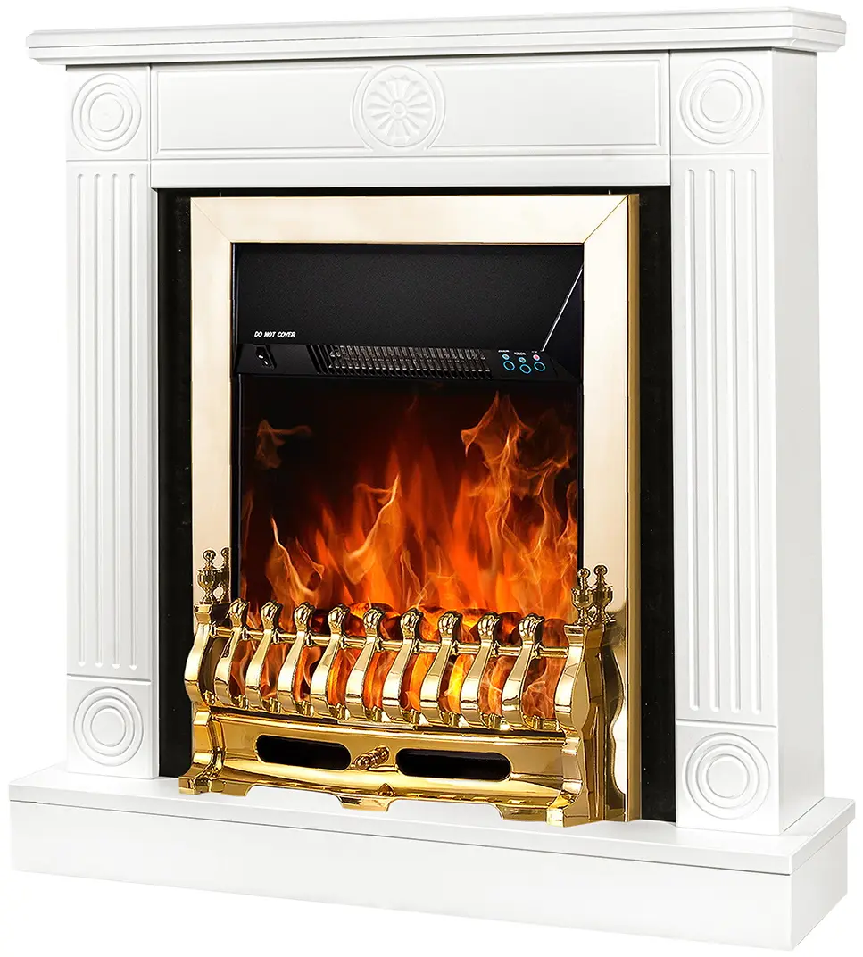 Semineu Art Flame Donald & Galileo Gold (White) - 2