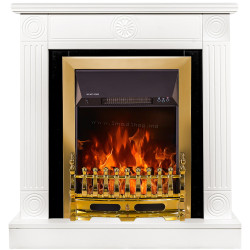 Semineu Art Flame Donald & Galileo Gold (White)