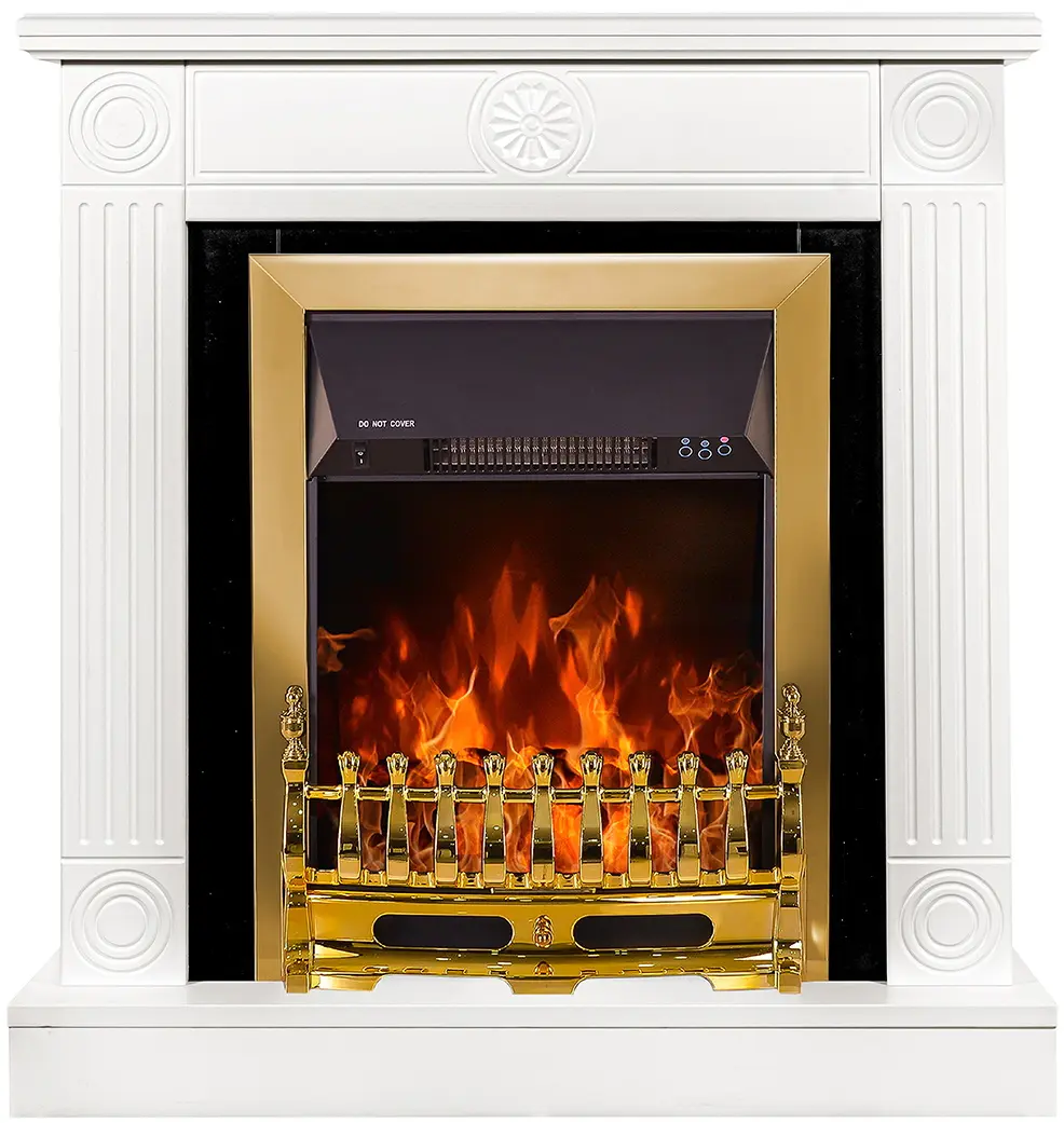 Semineu Art Flame Donald & Galileo Gold (White)