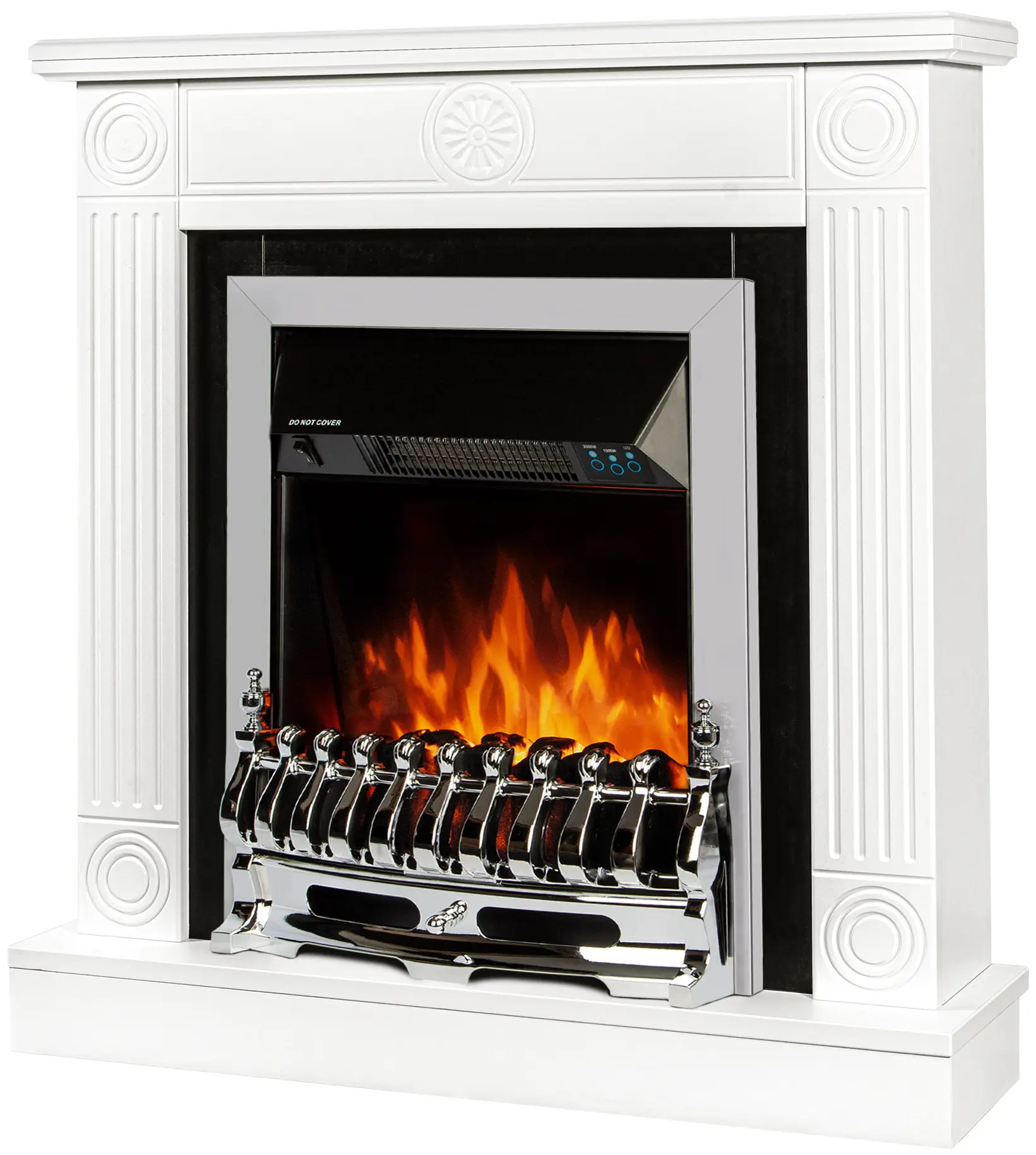 Semineu Art Flame Donald & Galileo Silver (White) - 2
