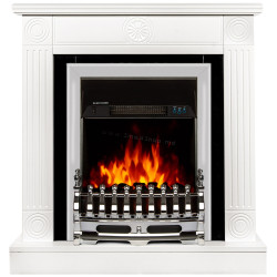 Semineu Art Flame Donald & Galileo Silver (White)