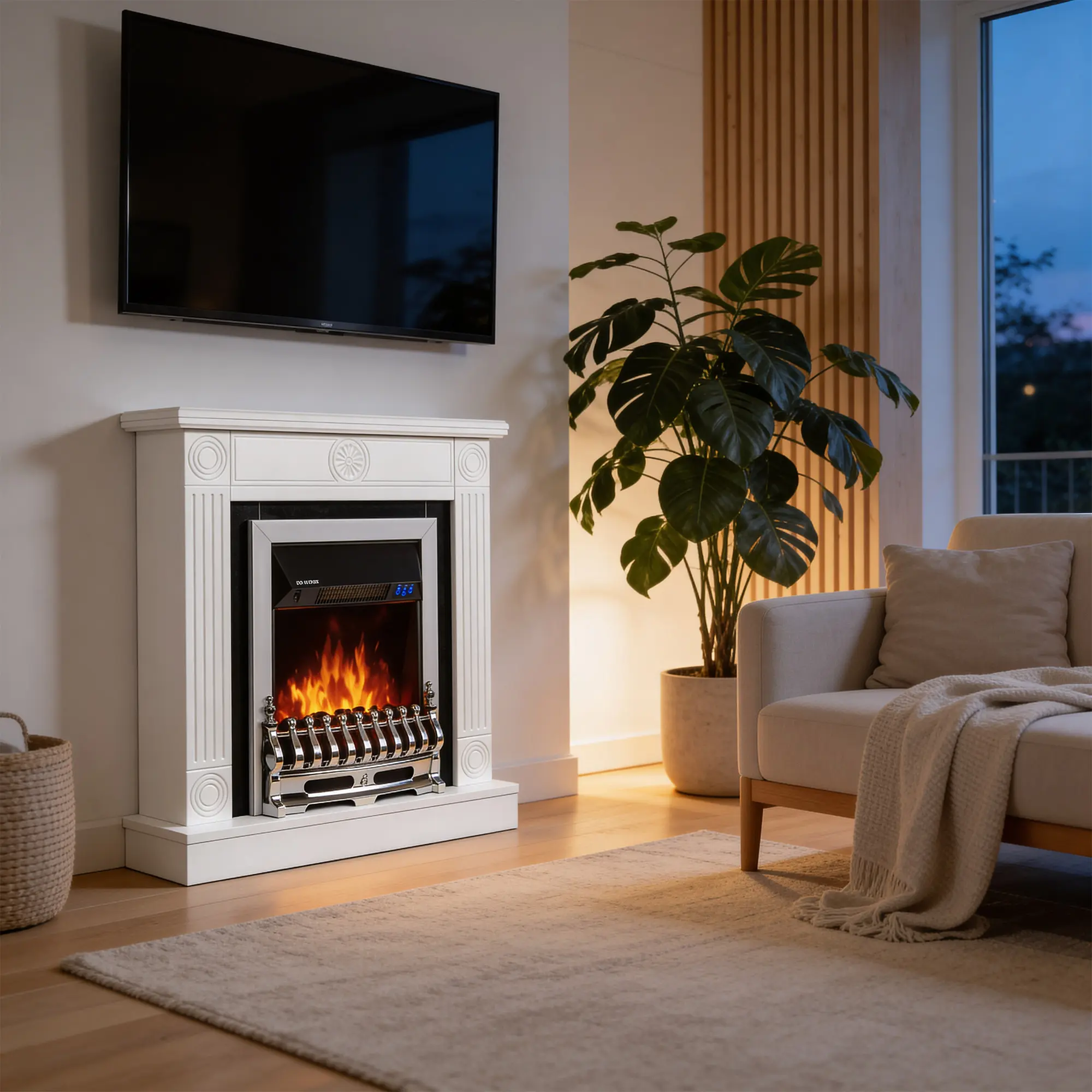 Semineu Art Flame Donald & Galileo Silver (White) - 4