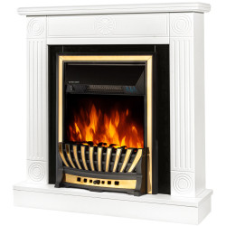 Semineu Art Flame Donald & Meridian (White) Thumb