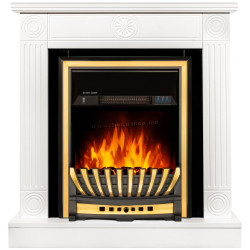 Semineu Art Flame Donald & Meridian (White)