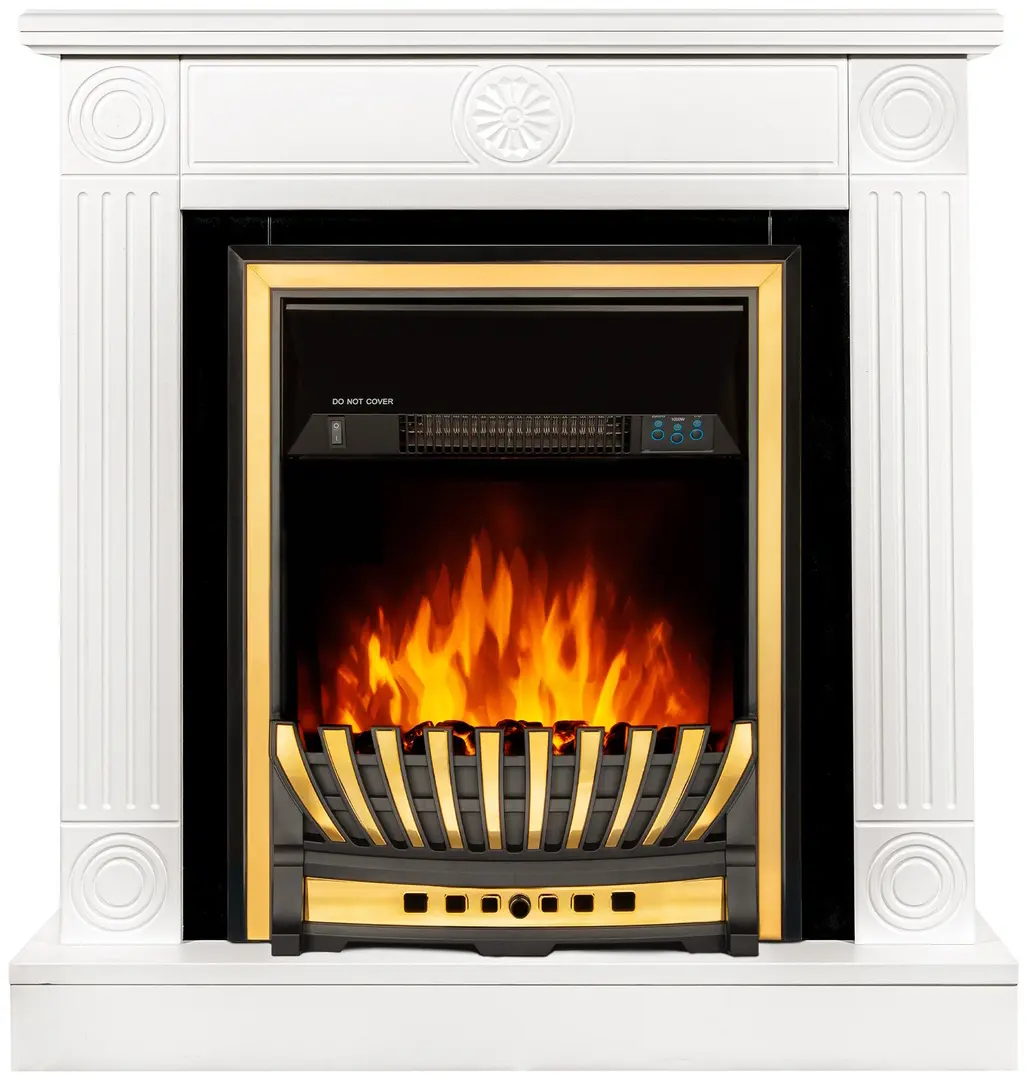 Semineu Art Flame Donald & Meridian (White)