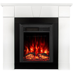 Каминокомплект Art Flame Elyon & Cris (White)