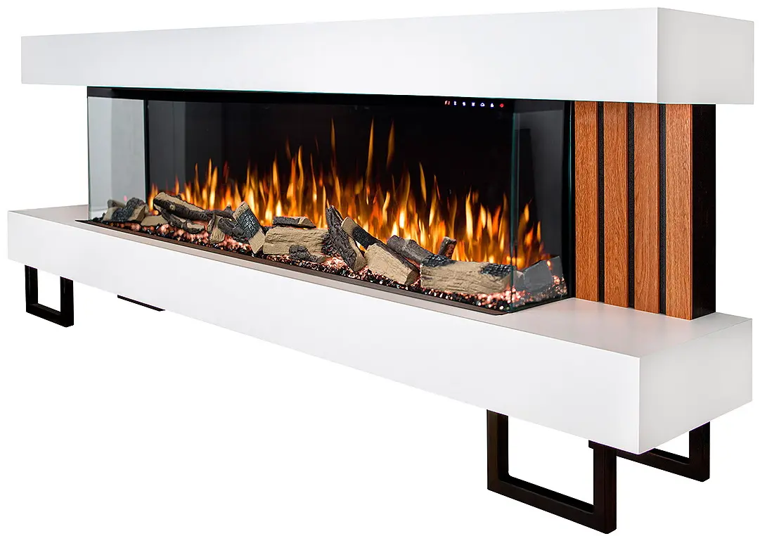 Semineu Art Flame Firesa & Haiti 65 (White) - 2