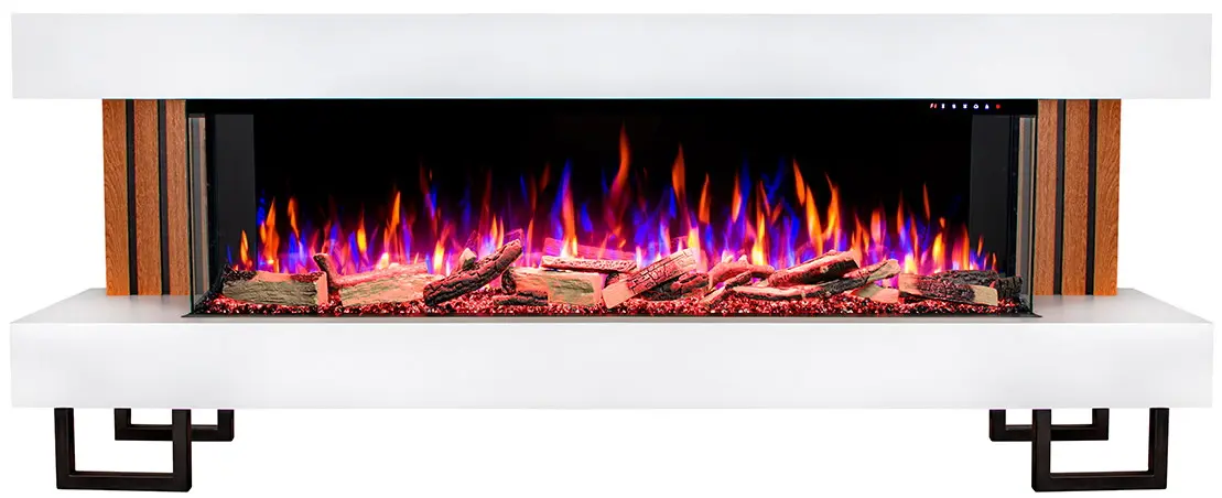 Semineu Art Flame Firesa & Haiti 65 (White)