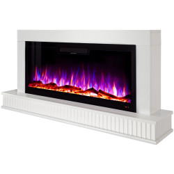 Semineu Art Flame Fluxa & Vegas 42 (White) Thumb