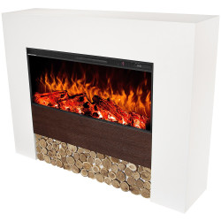Semineu Art Flame Fyrion & Tasmania (White) Thumb