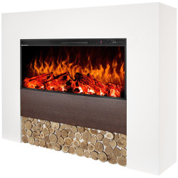 Semineu Art Flame Fyrion & Tasmania (White) Thumb