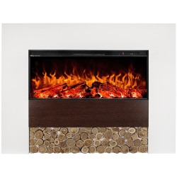 Semineu Art Flame Fyrion & Tasmania (White)