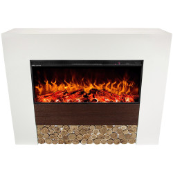 Semineu Art Flame Fyrion & Tasmania (White) Thumb