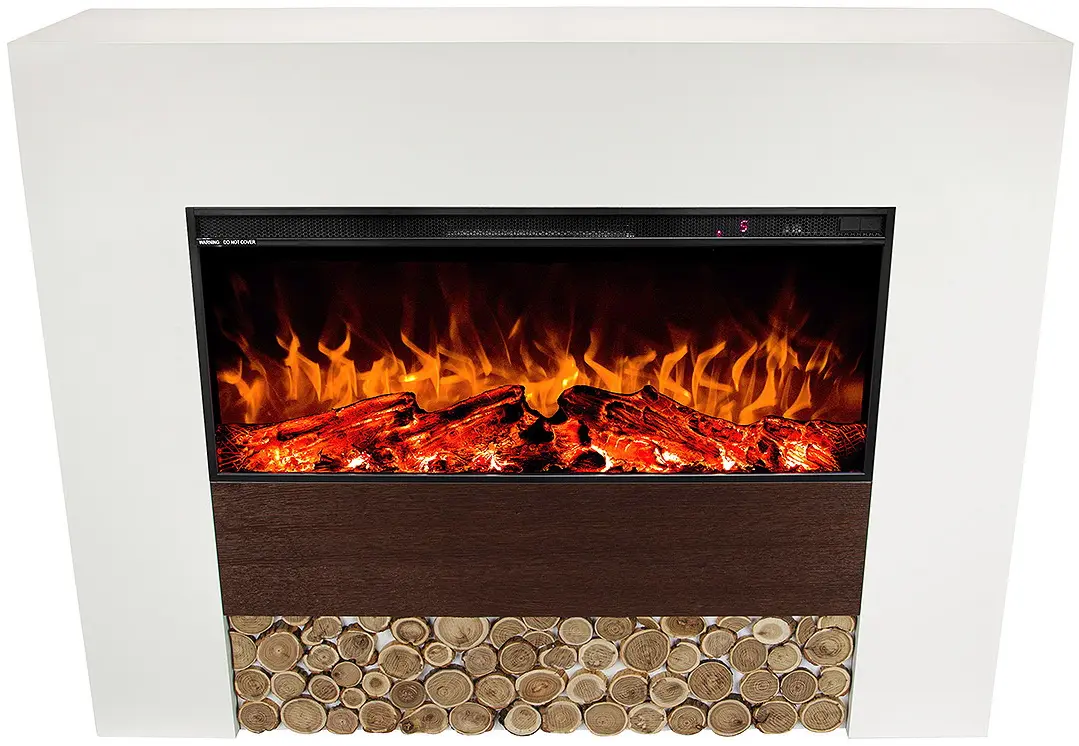 Semineu Art Flame Fyrion & Tasmania (White) - 4