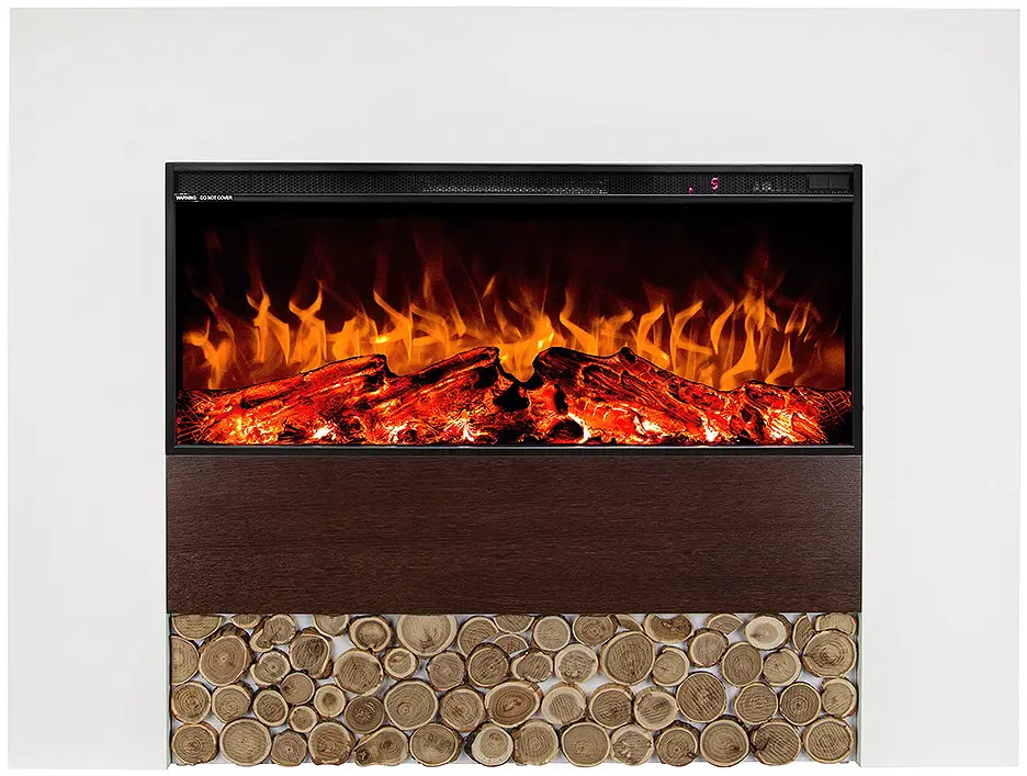 Semineu Art Flame Fyrion & Tasmania (White)