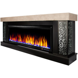 Semineu Art Flame Galateea maxi & Schubert 50 (Beige/Black) Thumb