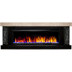 Semineu Art Flame Galateea maxi & Schubert 50 (Beige/Black)