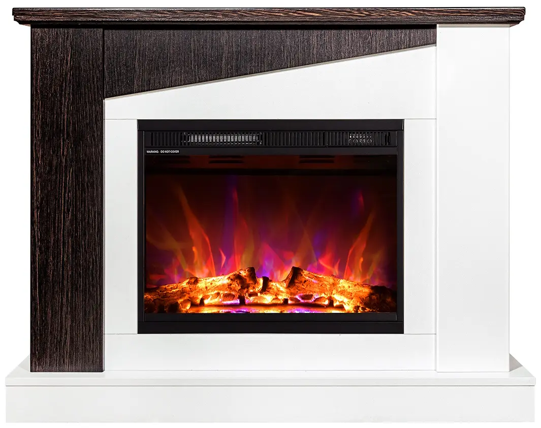 Каминокомплект Art Flame Gaspar & Lorance Color (White/Dark Nut) - 2