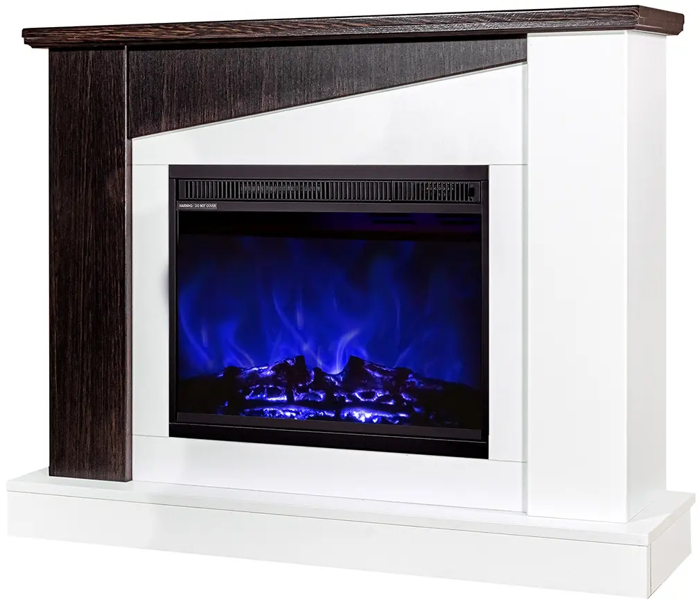 Каминокомплект Art Flame Gaspar & Lorance Color (White/Dark Nut) - 4