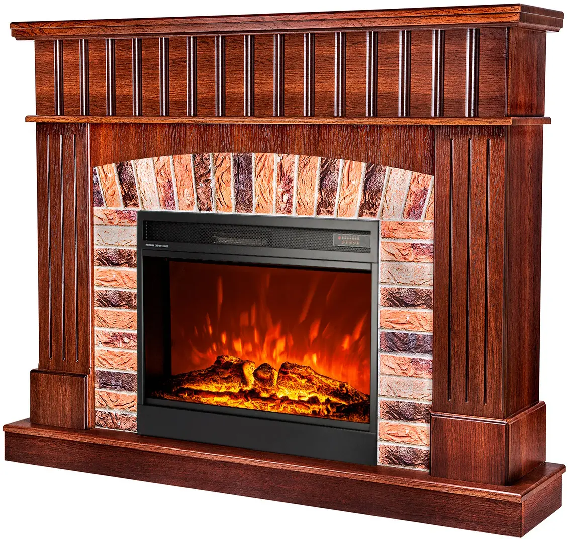 Каминокомплект Art Flame Giselle & Mirabella (Dark Walnut) - 2