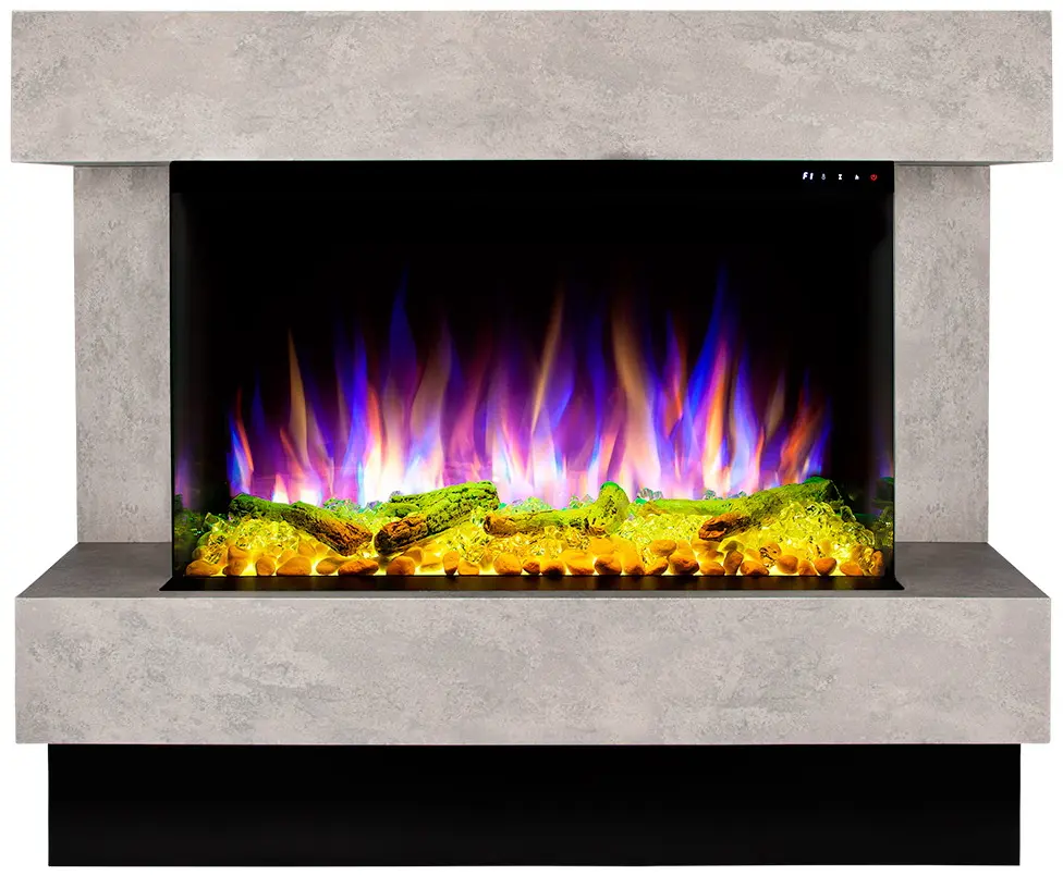 Semineu Art Flame Glow & Haiti 33 (Grey) - 2