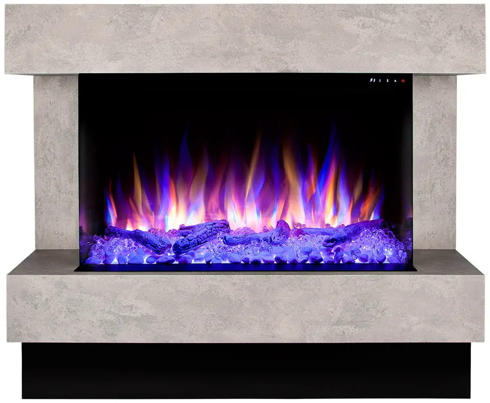 Semineu Art Flame Glow & Haiti 33 (Grey) - 3