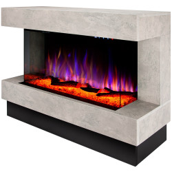 Semineu Art Flame Glow maxi & Haiti 40 (Grey/Black) Thumb