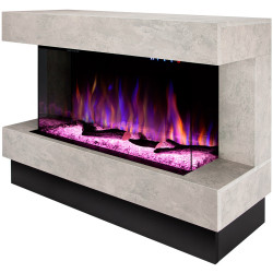 Semineu Art Flame Glow maxi & Haiti 40 (Grey/Black) Thumb
