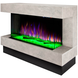 Semineu Art Flame Glow maxi & Haiti 40 (Grey/Black) Thumb