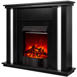Каминокомплект Art Flame Gustavo & Corsica (Black) Thumb