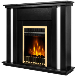 Semineu Art Flame Gustavo & Gala Gold (Black) Thumb